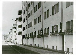 Döllgast, Hans; München; Großsiedlung Neuhausen - Amerikanerblock an der Wendl-Dietrich-Straße