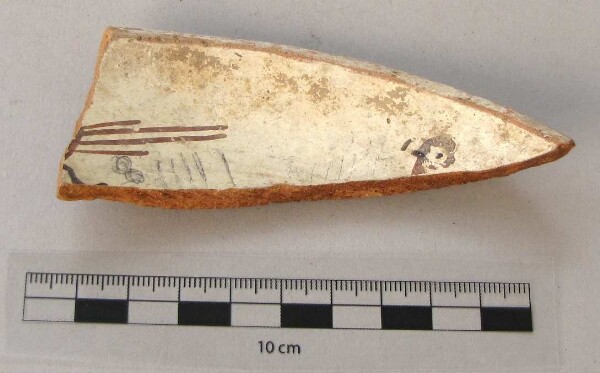 Fragment of a clay bowl