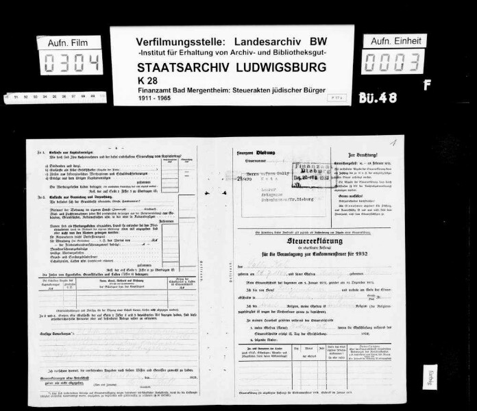 Katz, Sally; Religionslehrer i. R. *20.07.1864 Zugshagen Katz, Hedwig geb. Goldschmidt Wohnort: Edelfingen, bis 1932 Babenhausen/Kr. Dieburg