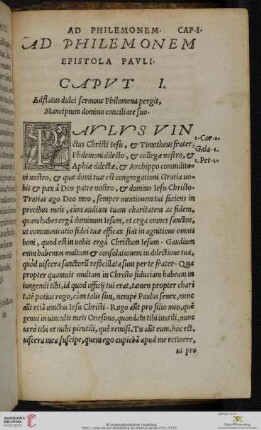 Ad Philemonem Epistola Pauli