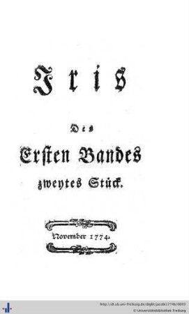 Zweytes Stück