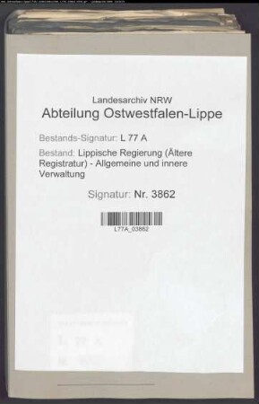 Grundstücksverkäufe im Amt Oerlinghausen (Beratung der Kolonate) Nr. 47-121, Bd. 2