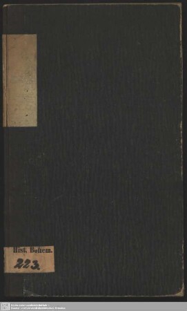 Literarische Reise in das Innere von Böhmen : Vorlesung in der 79. Hauptversammlung der oberl. Gesellschaft der Wissenschaften, den 30. August 1837