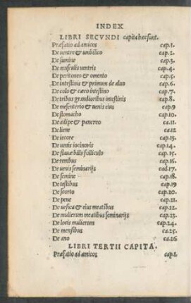 Libri Secundi capita haec sunt.