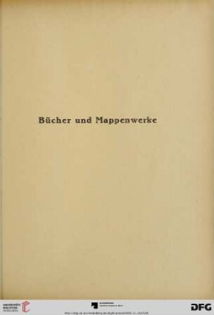 Bücher und Mappenwerke (Nr. 1702-1751)