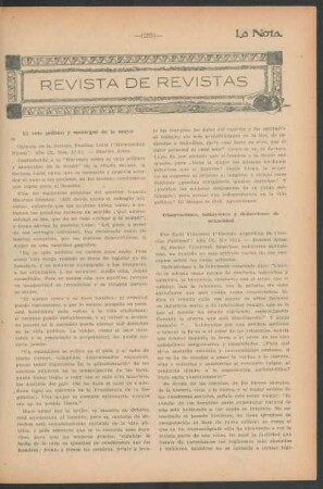Revista de revistas