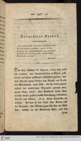 Dreizehntes Kapitel