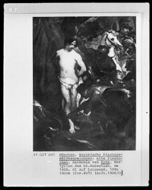 Das Martyrium des heiligen Sebastian