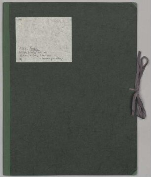 Skizzenblatt zu Wozzek - BSB Mus.ms. 12913