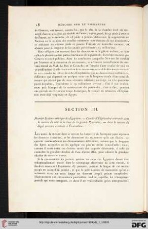 Section III