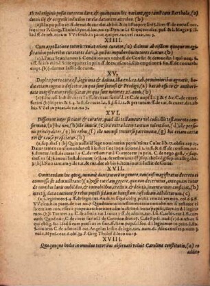 Iurium conclusiones: de tutelis et administratione tutorum