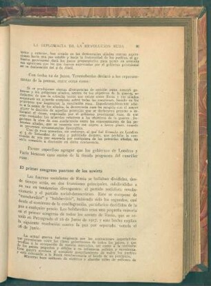 El primer congreso panruso de los soviets
