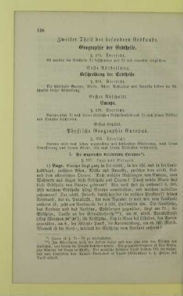 Erste Abtheilung. Beschreibung der Erdtheile