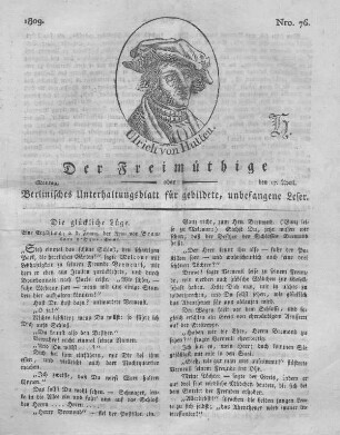 Nro. 76., Montag, den 17. April 1809