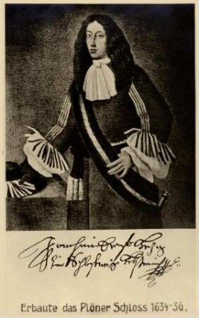 Bildnis von Joachim Ernst (1595-1671) Herzog von Schleswig-Holstein-Sonderburg-Plön