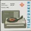 Werbeprospekt: Ein vielseitiges Tonbandgerät Telefunken Magnetophon 300; Überall Musik hören Musikus 105 BN