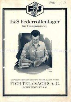 Federrollenlager für Transmissionen