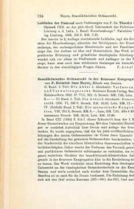 124 [Rezension] Mathyssek, Theodor, Leitfaden der Pastoral ; 1.Einzelseelsorge