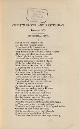 The poetic and dramatic works of Robert Browning, 4