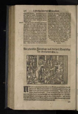 Am zehenden Sonntage nach der heil. Dreyfaltigkeit/ Evangelium Luc. 19.