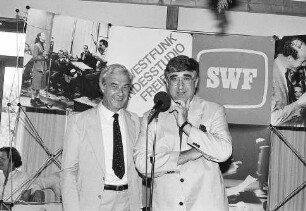 Freiburg im Breisgau: Landesgartenschau-Party: 40 Jahre SWF und 60 Jahre Radio Freiburg [mit Rolf Böhme]