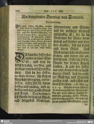 Am dreyzehenden Sonntage nach Trinitatis