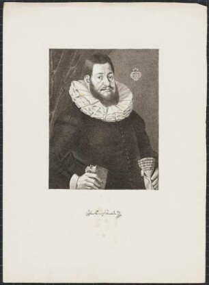 Icones Professorum Marpurgensium — Bildnis Johann Henrich Tonsor (1595-1649)