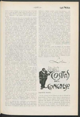 Cositas del congreso