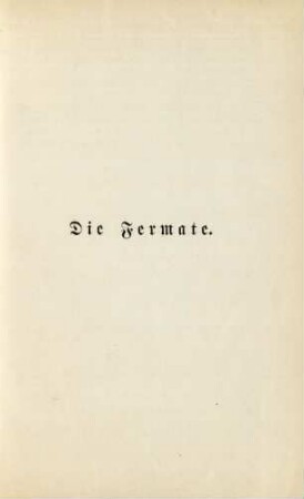 Die Fermate