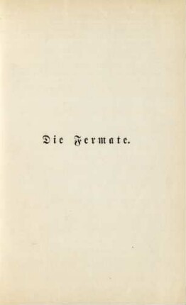 Die Fermate