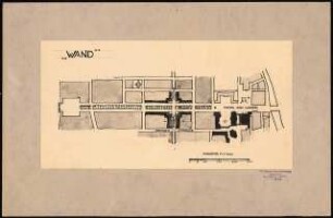 Umgestaltung der Straße Unter den Linden, Berlin: Lageplan 1:4000