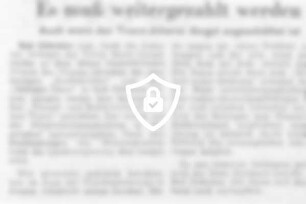 Es muß weitergezahlt werden