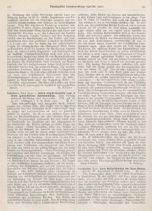 232-233 [Rezension] Vorländer, Karl, Kants Weltanschauung aus seinen Werken