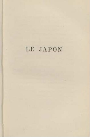 Le Japon