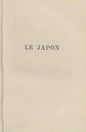 Le Japon