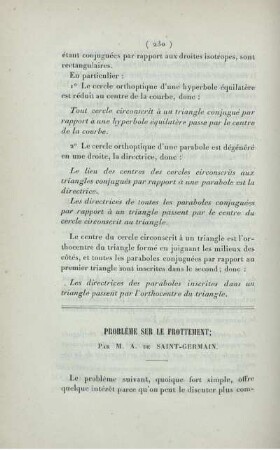 Problème sur le frottement.