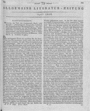 Antony, J.: Archäologisch-liturgisches Lehrbuch des gregorianischen Kirchengesanges mit vorzüglicher Rücksicht auf die römischen, münsterschen und Erzstift kölnischen Kirchengesangsweisen. Münster: Coppenrath 1829