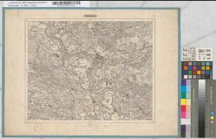 [Topographische Karte 1 : 80.000 von Rheinland und Westfalen-Generalstabskarte -]. Wesel. Nr. 3 LF 24° B 51°30'. Schrift v. Saeyffaerth. grav. Hosse, Berlin 1845
