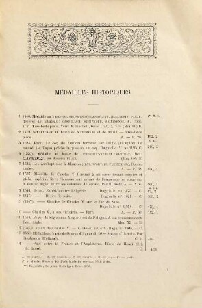 Médailles historiques et monnaies anciennes : collection provenant de la succession de ... van der Duyn et d'autres ; dont la vente aux enchères publiques ...