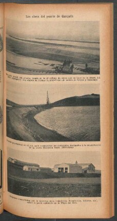 Las obras del puerto de Quequén - [Ilustración]