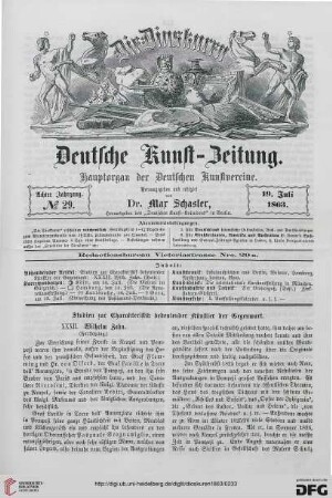 Nr. 29 (19. Juli 1863)