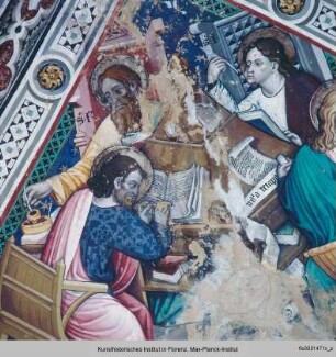 Gewölbedekoration : Die vier Evangelisten