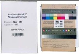 Entnazifizierung Robert Busch , geb. 09.10.1920 (Landwirt)