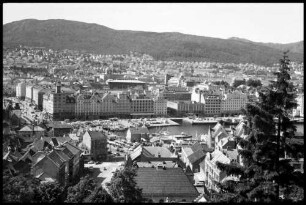 Bergen: Blick vom Skansen auf die Stadt