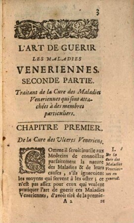 L' Art De Guerir Les Maladies Veneriennes, Expliqué par les Principes de la Nature & des Méchaniques, 2