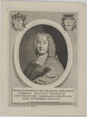 Bildnis des Michael Fridericus Althann