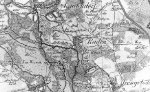 Röderaue-Raden. Oberreit, Sect. Großenhain, 1841/43