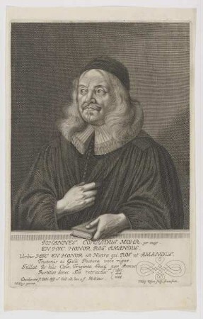 Bildnis des Johannes Conradus Mohr