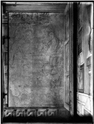 Goldbach Sylvesterkapelle Chor Nordwand Wandmalerei Zyklus mit Wundertaten Christi und Apostel (um 986)
