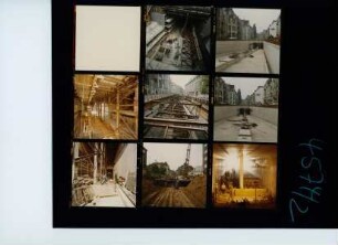 Stadtbahn Hannover - Baulos Lister Platz, 1974